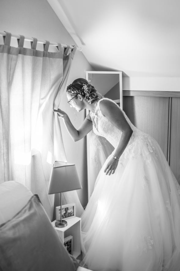 Photographe de mariage: les préparatifs des mariés